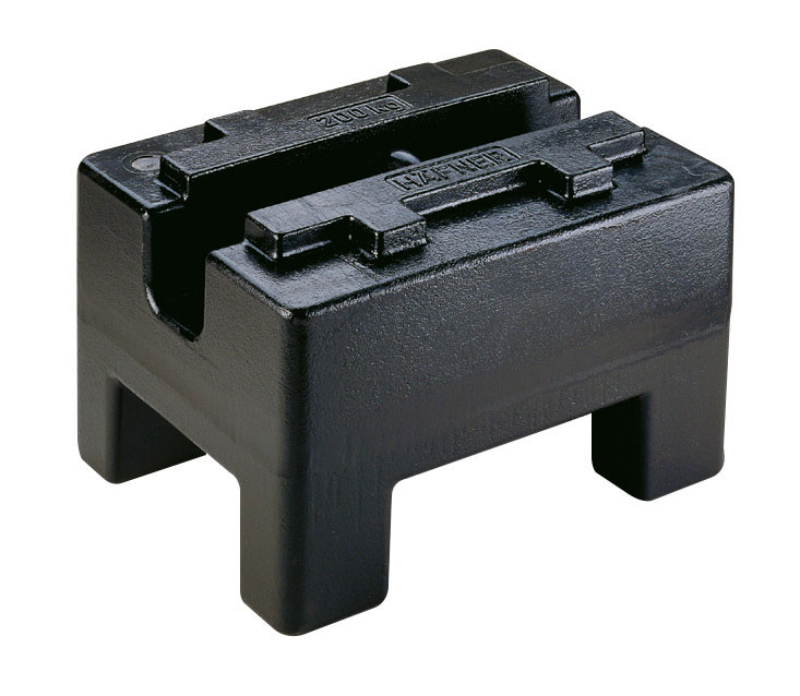 Pesas de clase M1 - rectangular con cámara de ajuste, negro - 500 kg Pesas de clase M1 - rectangular con cámara de ajuste, negro - 500 kg