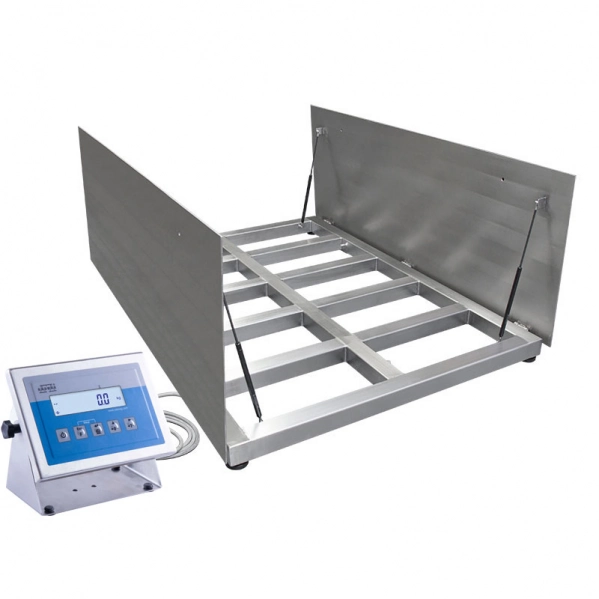 H315.4.6000.H10/Z Stainless Steel Platform Scale, Pit Version › Industrial Scales