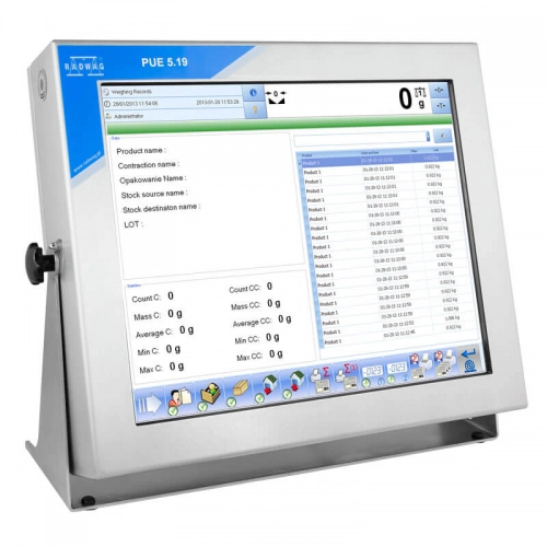 A new version of the advanced PUE 5 weighing indicator 