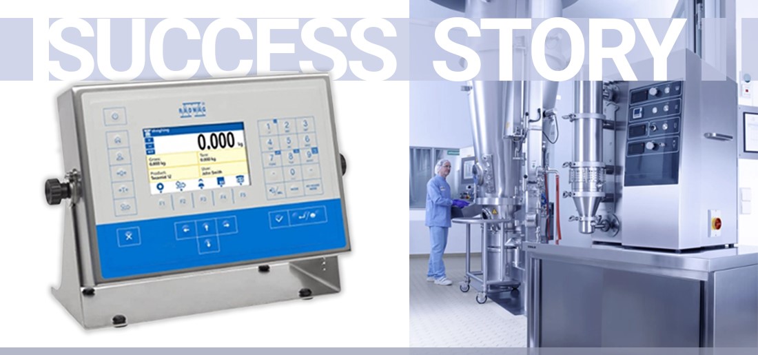 RADWAG Success Story: PUE HX5.EX1 Weighing Terminal
