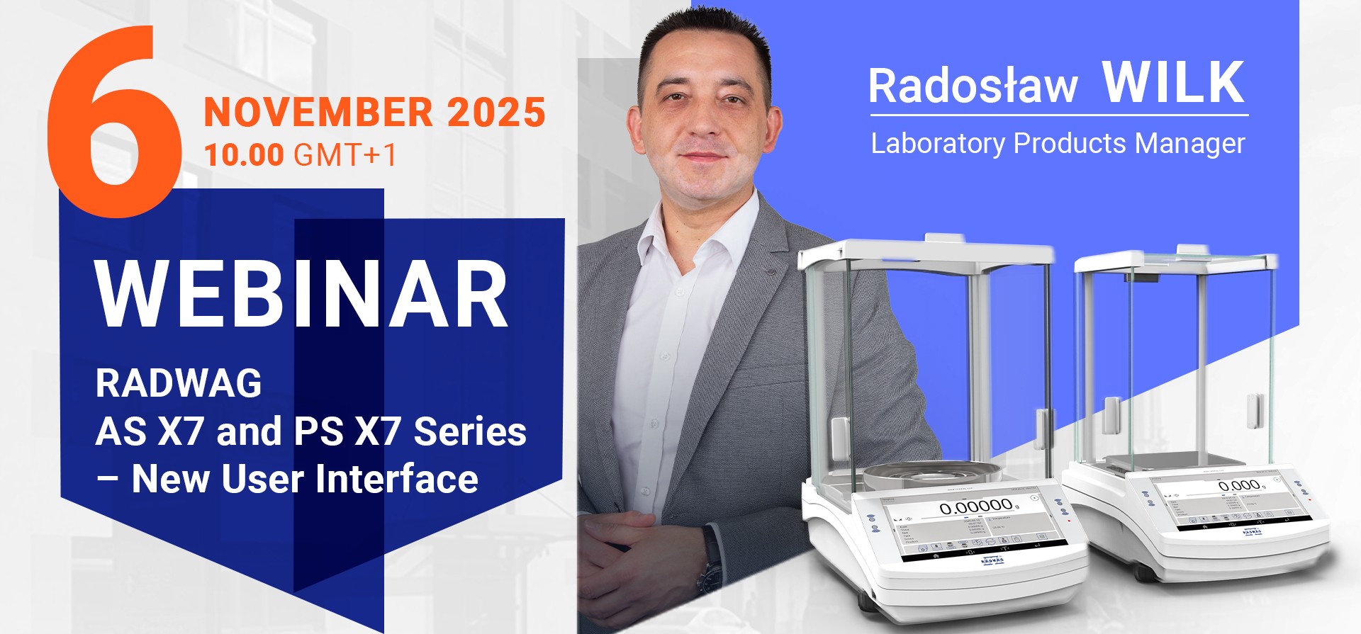 Webinaire GRATUIT sur les balances AS X7 et PS X7, encore plus performantes !