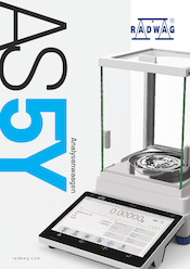 Analysenwaagen AS 5Y