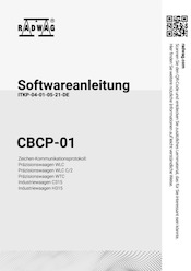 Softwareanleitung - CBCP 01