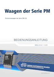 Bedienungsanleitungen - PM