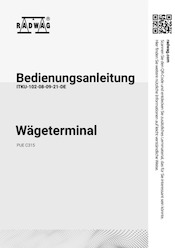 Bedienungsanleitung - PUE C315