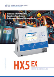 PUE HX5.EX Weighing Terminal