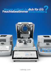 Warum solltest du dich für RADWAG Feuchtebestimmer entscheiden?