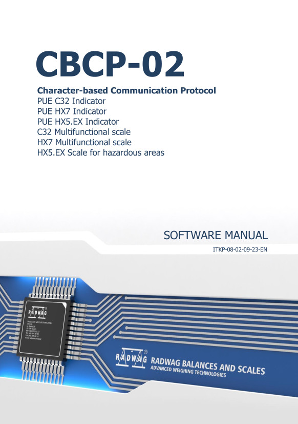 Software Manual - CBCP 02