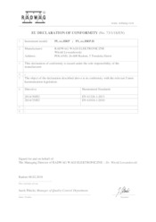 Conformity Declaration