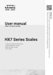 User manual - Balances HX7