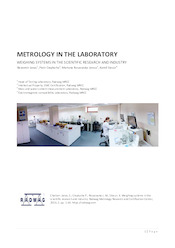 Metrology in the laboratory 2024