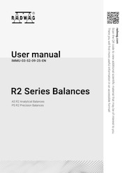 User Manual - R Series balances
