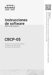 Instrucciones de software - CBCP-05