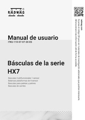 Manual de usuario - Básculas HX7
