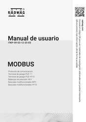 Manual de usuario - MODBUS RTU communication protocol PUE 7.1 / PUE HY10