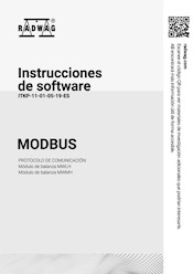 Instrucciones de software - Protocolo de comunicacion MWxH