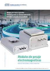 Modulos de Pesaje Electromagneticos
