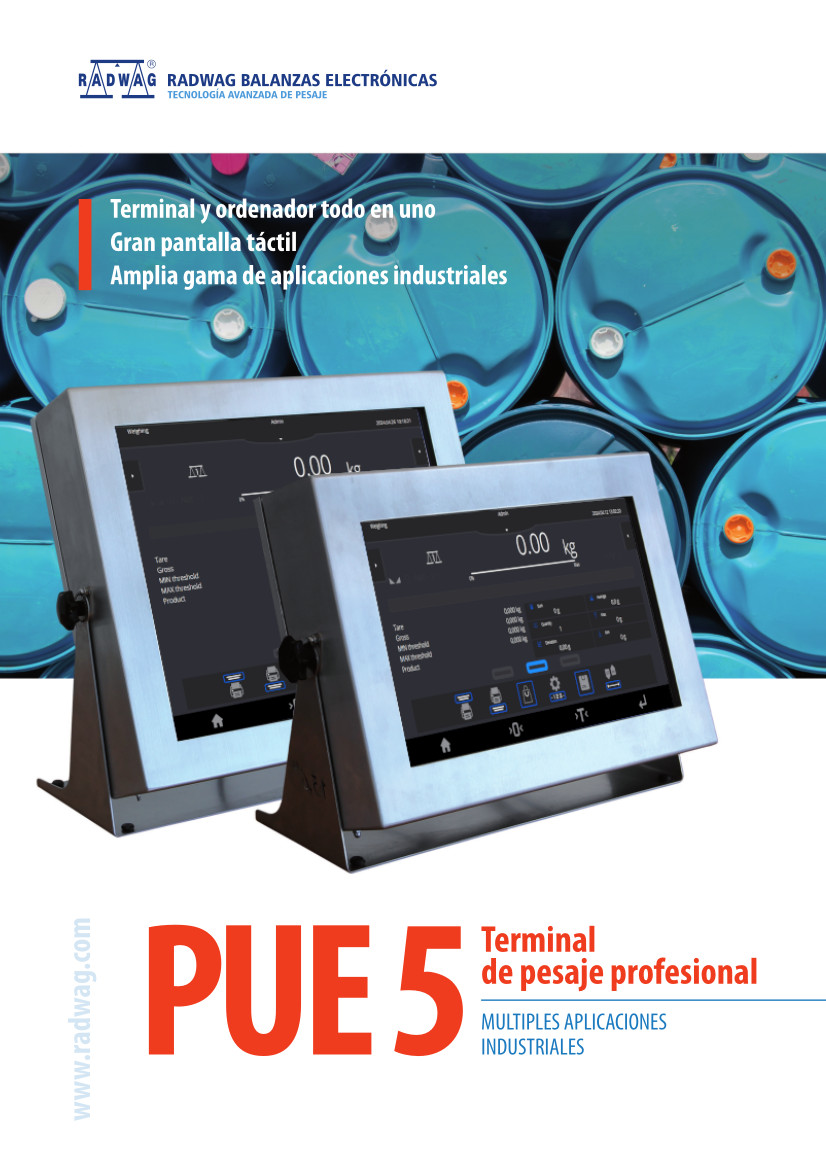 PUE 5 Terminal de Pesaje Profesional