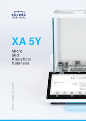 XA 5Y Micro and Analytical Balances