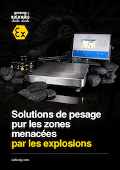 Solutions de pesage pur les zones menacées par les explosions