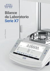 Bilance da Laboratorio Serie X7