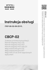 Instrukcja oprogramowania - CBCP 02