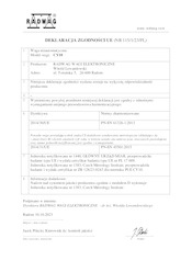 Deklaracje zgodności