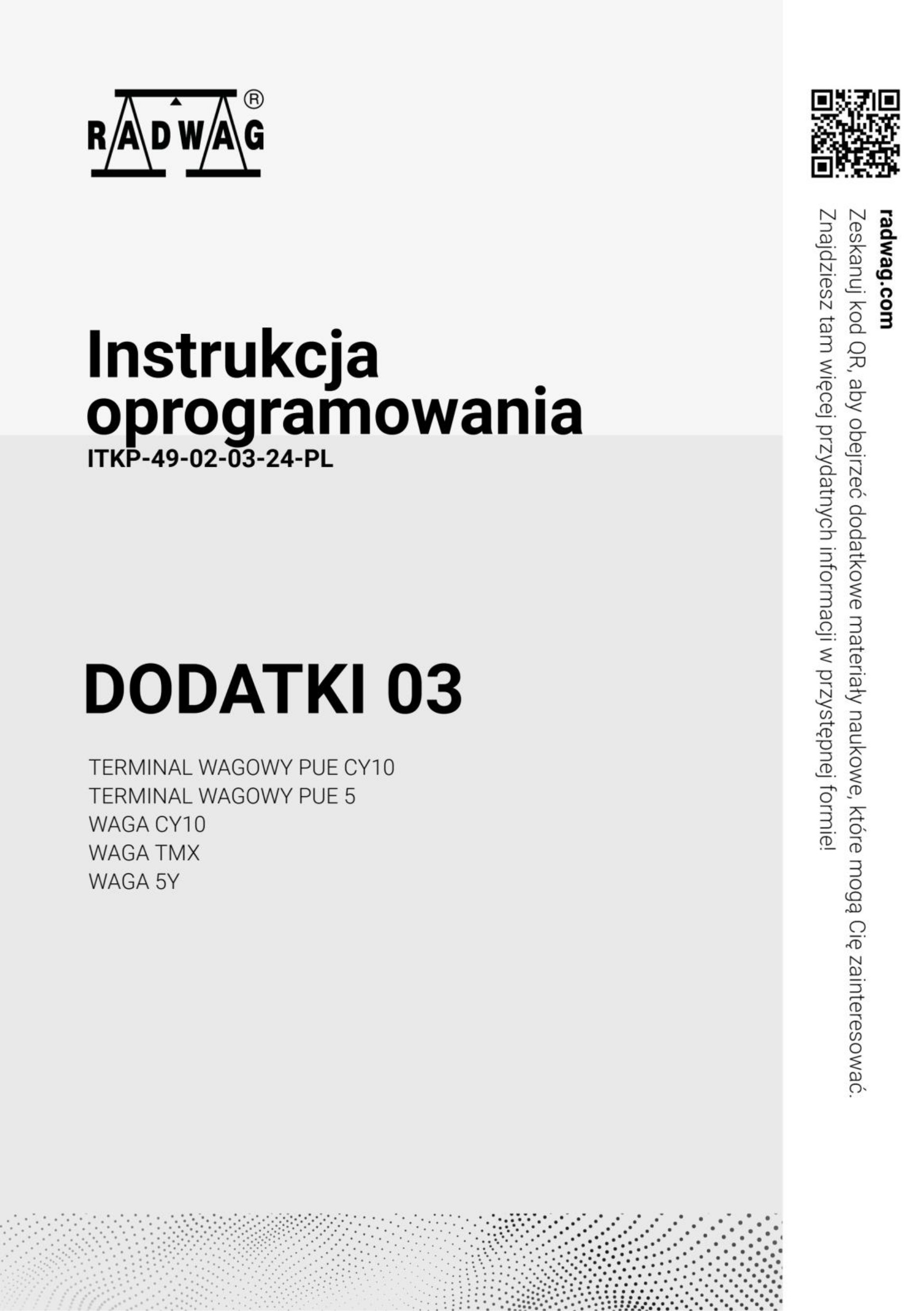 Instrukcja oprogramowania