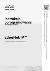 Instrukcja oprogramowania - EtherNet/IP protokół komunikacji PUE HY10