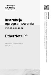 Instrukcja oprogramowania - EtherNet/IP protokół komunikacji PUE HY10