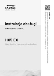 Instrukcja obsługi - HX5.EX