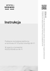 Instrukcja użytkownika - Podłączenie kolejnej platformy
