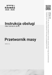 Instrukcja obsługi - MW-01-A