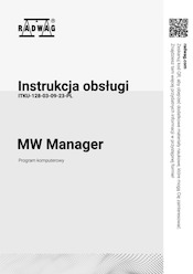 Instrukcja obsługi - MW Manager