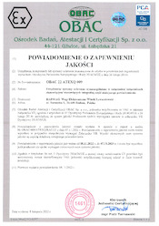 Powiadomienie o zapewnieniu jakości