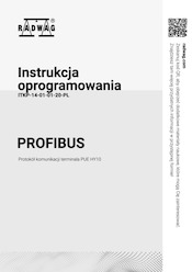 Instrukcja oprogramowania - PROFIBUS protokół komunikacji PUE HY10