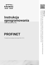 Instrukcja oprogramowania - PROFINET protokół komunikacji PUE HY10