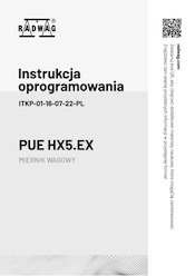 Instrukcja oprogramowania - PUEHX5.EX