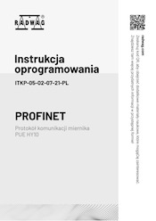 Instrukcja oprogramowania - PROFINET protokół komunikacji PUE HY10
