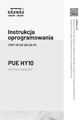 Instrukcja oprogramowania - PUE HY10