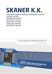 Skaner kodów kreskowych - Instrukcja programowania
