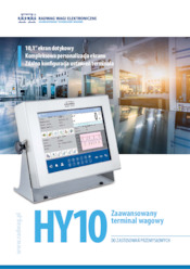 Terminal wagowy PUE HY10