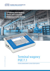 Terminal wagowy PUE 7.1