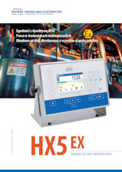 Terminal wagowy PUE HX5.EX