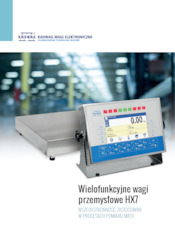 Wielofunkcyjne wagi przemysłowe HX7