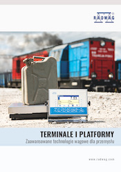 Terminale wagowe i wagi przemyslowe