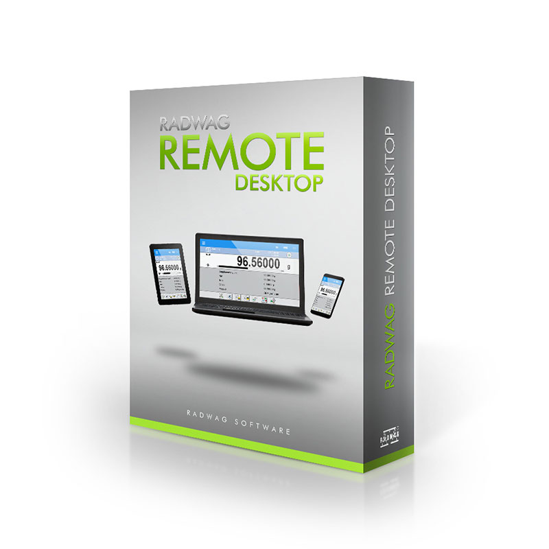 RADWAG Remote Desktop ›› Oprogramowanie