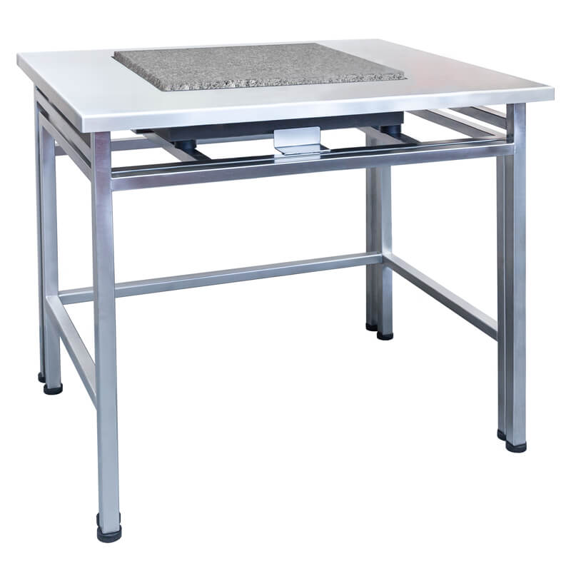 SAP/H Stainless Steel Industrial Anti-Vibration Table in Weighing Tables