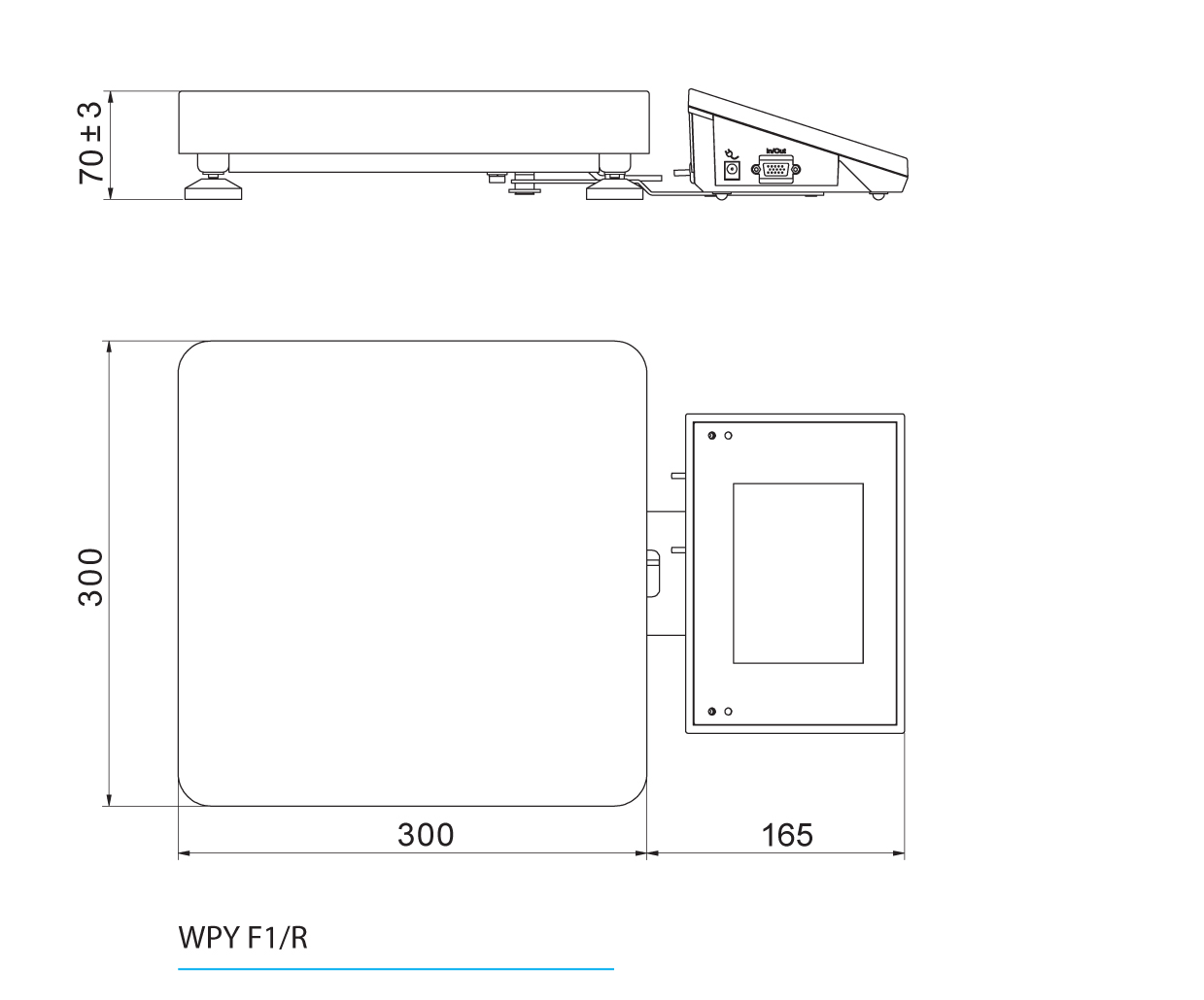 WPY 1,5/F1/R Multifunctional Scale
