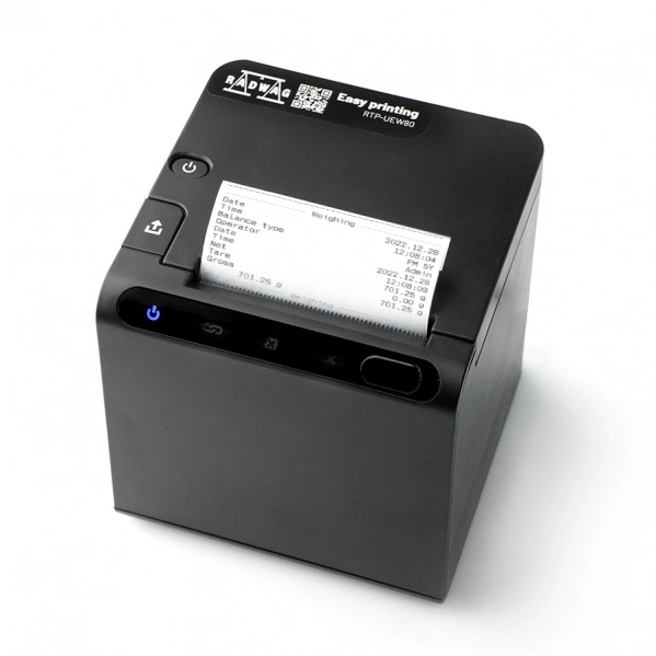 Impresora de recibos RADWAG RTP-UEW80 (USB + Ethernet + WiFi) › Accesorios